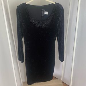 Vintage Molly Malloy Crushed Velvet Dress